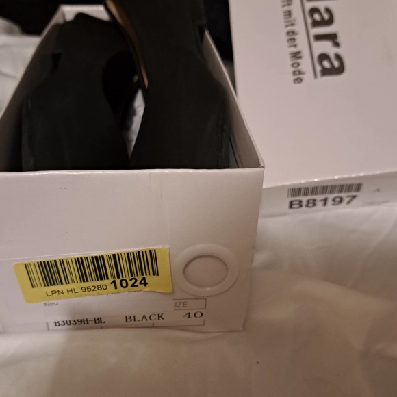 NIB - 9-9.5 Ballerina Flats Black - Picture 5 of 8